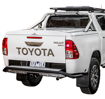 arb summit raw rstb rear protection, towing & wheel carriers
