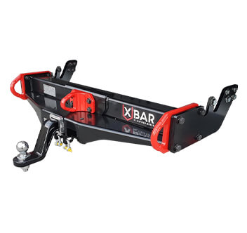 arb xbar rear protection, towing & wheel carriers